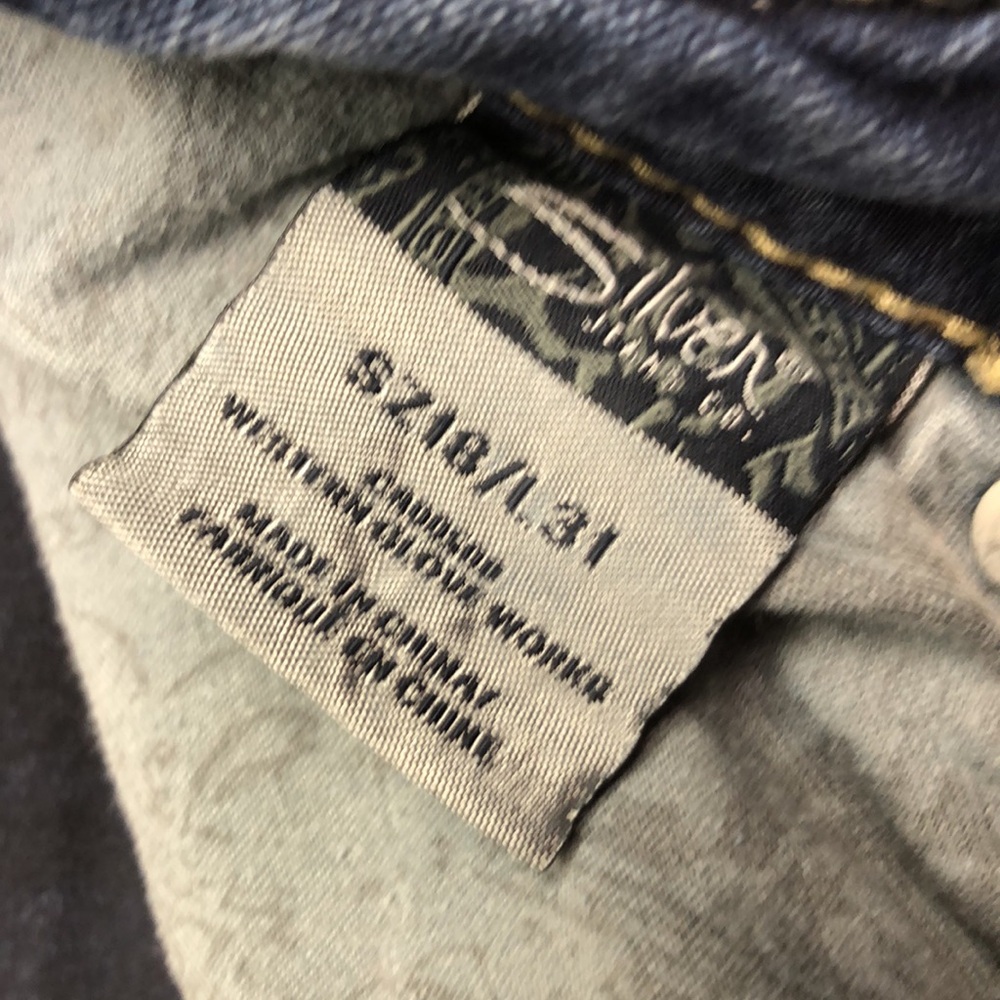 VINTAGE SILVER SUKI SKINNY JEANS SZ18x31 ⭐️ - Picture 4 of 12